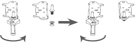 Door hinge reversal steps