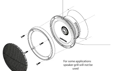 Custom location installation diagram.