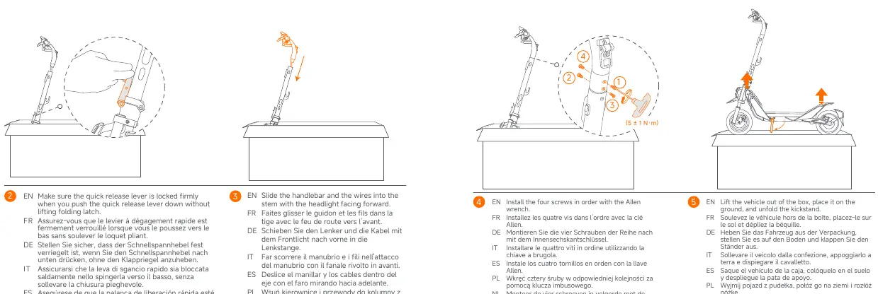 Installation diagram from the manual