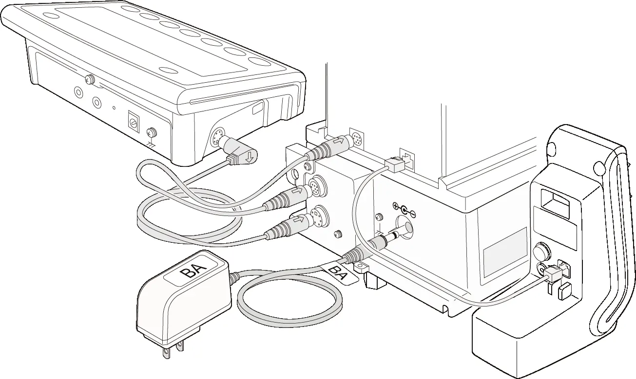 Cable connection diagram