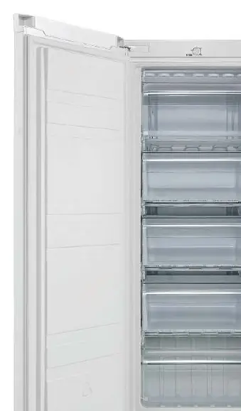 Inalto 162L Upright Freezer interior layout