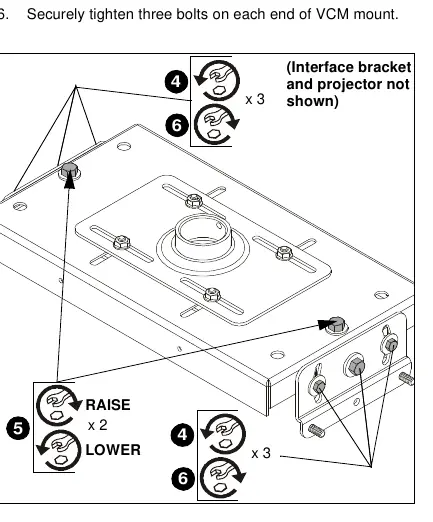 Roll (Horizontal Tilt) adjustment