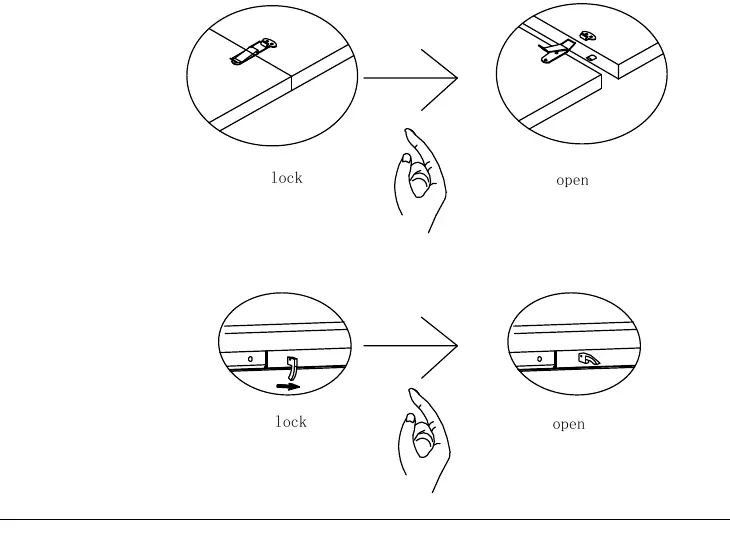 Locking mechanism operation