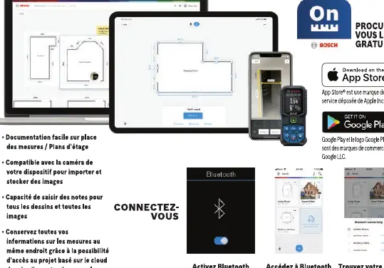 Connecting to the MeasureOn app