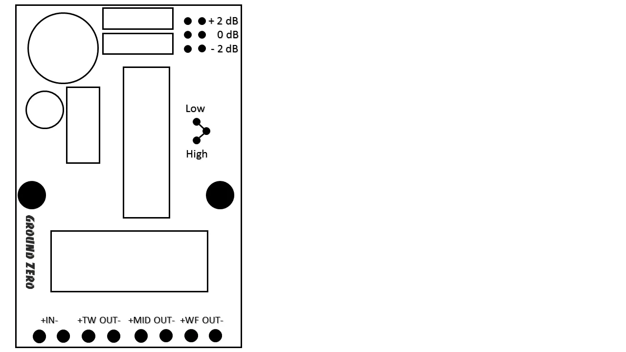 Crossover adjustment settings