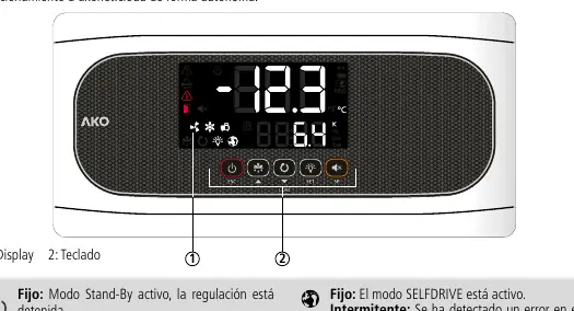 Controller display and keypad interface