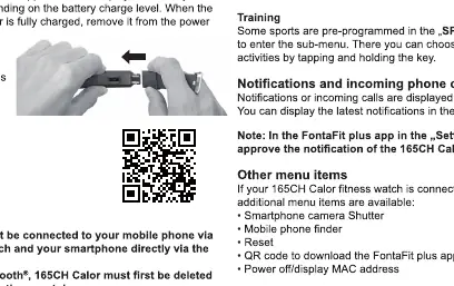 Charging the device