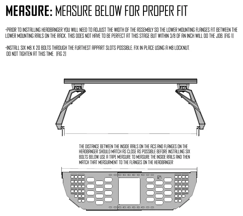 Installation diagram from the manual