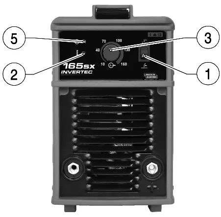 Front panel controls
