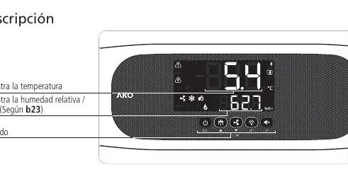 AKO-16624 Display and Keypad