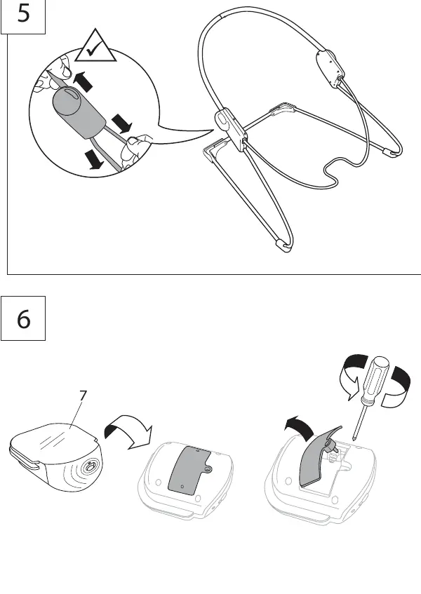 Assembly steps 5 and 6