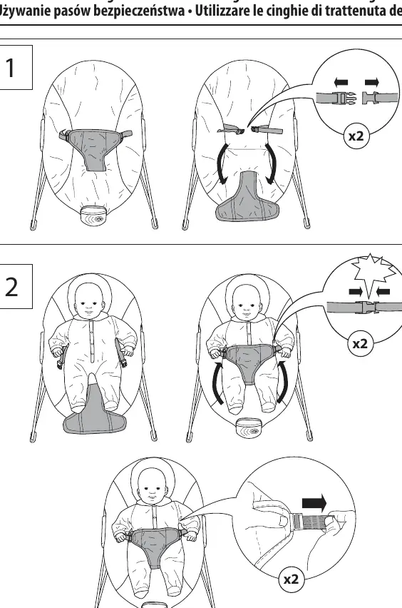Using the seat restraint