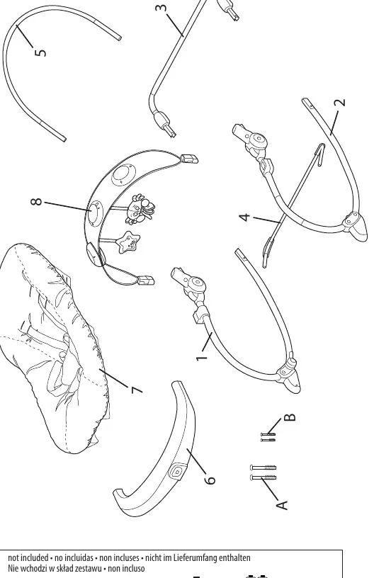 Parts list and components diagram.