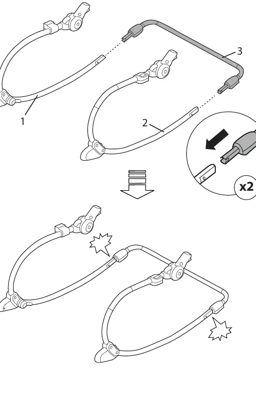 Step 1: Frame assembly.