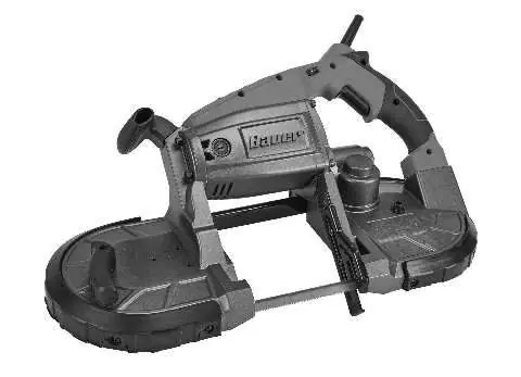 Bauer 1678E-B Variable Speed Deep Cut Bandsaw Kit