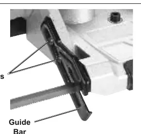 Figure A: Guide Bar assembly