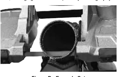 Figure D: Example cut