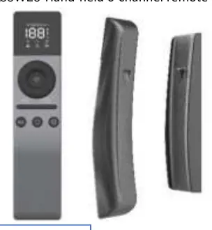 JCHR35W28 6-channel remote control