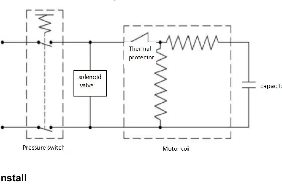 Electrical schematic diagram