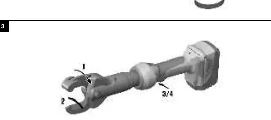 Cutting operation and head rotation