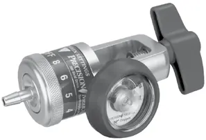 EasyDial Oxygen Regulator components