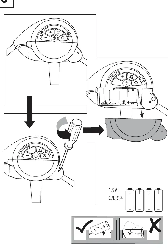 Battery compartment access
