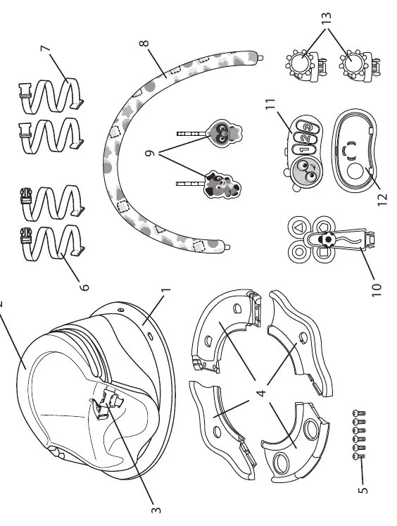Parts list diagram