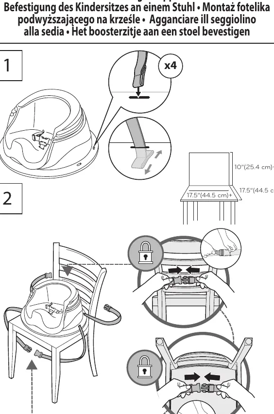 Attaching to chair