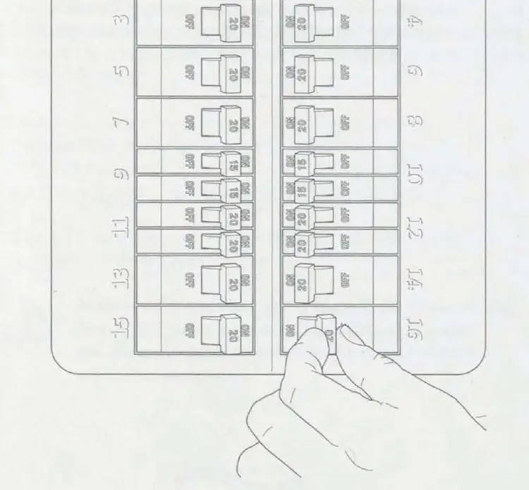Shut off power at the breaker