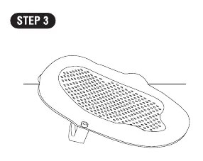 Step 3: Place on level surface