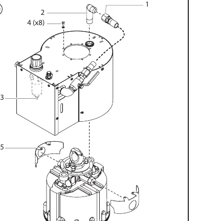 Air motor disassembly