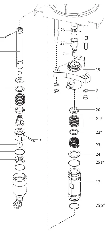 Fluid pump assembly