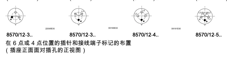 Pin and terminal marking layout