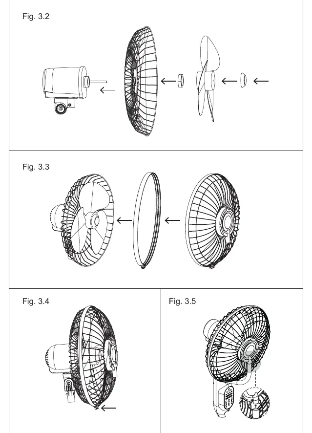 Grill and propeller assembly