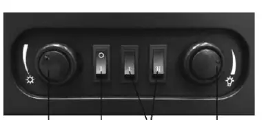 Control panel layout