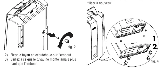 Caster installation