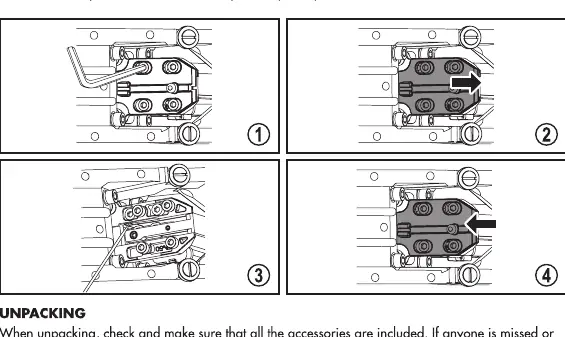 Clearing jams procedure