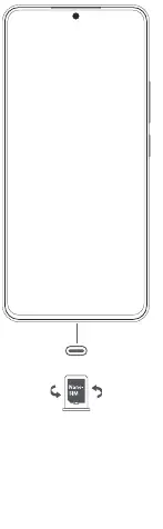 Device layout and SIM card insertion