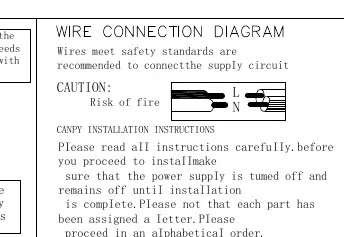Wiring connection diagram