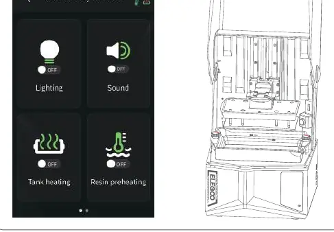 Accessibility features menu