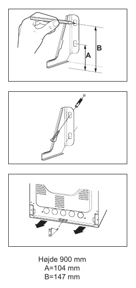 Anti-tip device installation