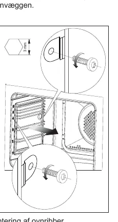 Removing oven side racks