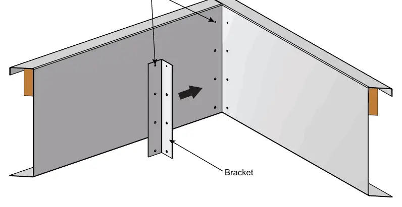 Corner Bracket installation