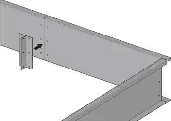 90 Degrees Joining Bracket installation