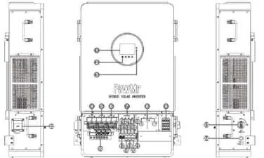 Product Overview showing ports and buttons