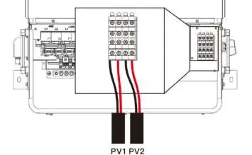 PV connection diagram