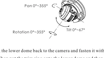 Three-axis adjustment