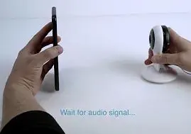 Scanning the QR code
