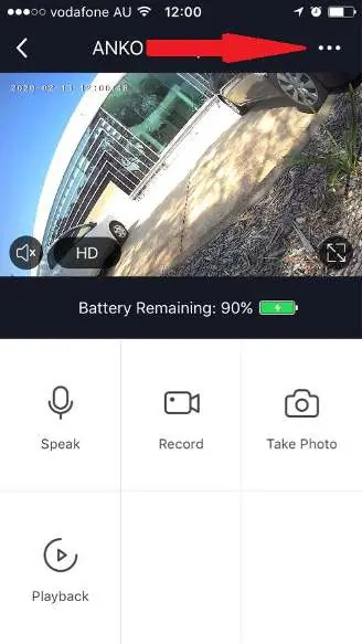 App interface overview