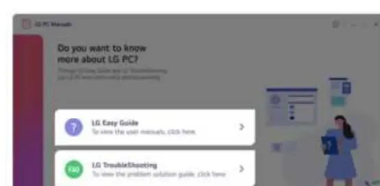 Accessing LG PC Manuals